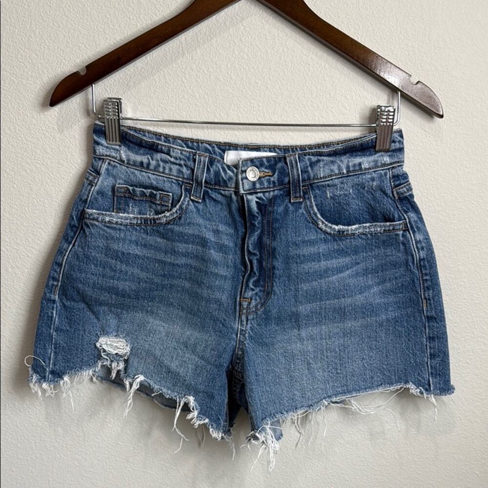 Vervet Distressed Faded Cutoff Jean Shorts 27x4" Size S